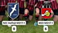 WVV MO17 SPEELT UITSTEKEND TEGEN NEC MO17