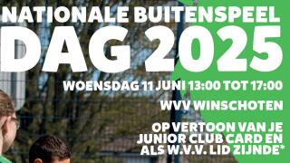 Nationale Buitenspeeldag 2025